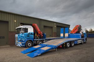 32T Sterling Stobart Rail Beavertail Truck