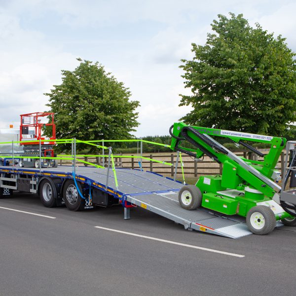 Upward Powered Access New Access Platform Beavertail in action