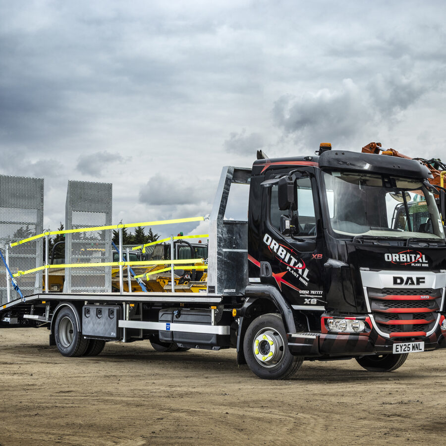 Sterling Miniload plant body mounted on a DAF 12T chassis
