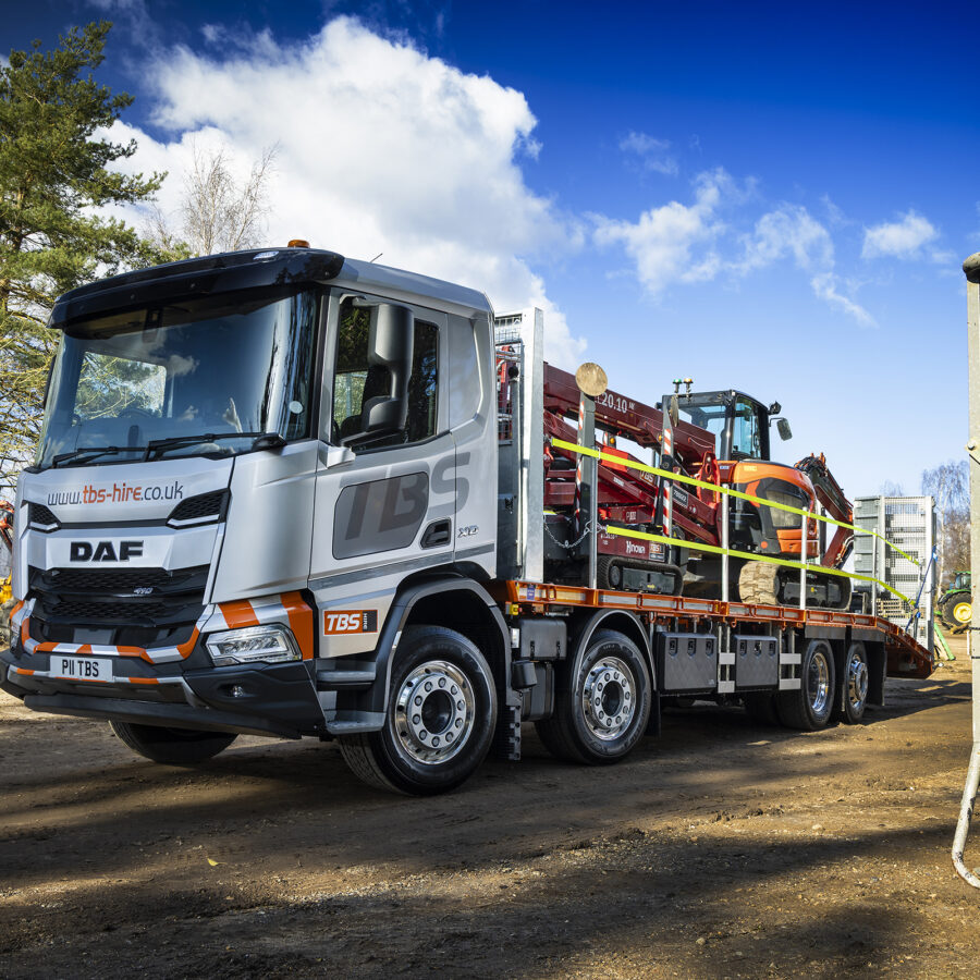 Bevaertail body mounted on DAF chassis in Norwich