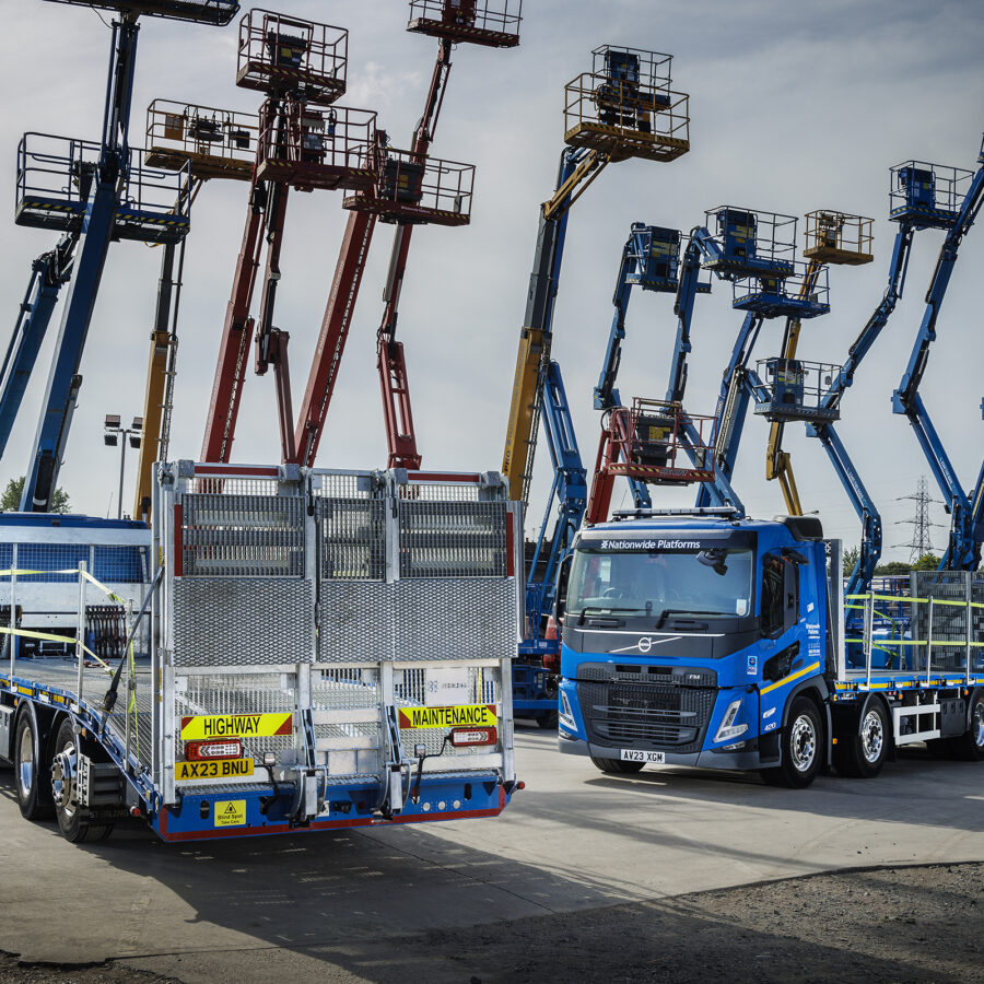 Beavertail Truck bult for Nationwide Platforms - Durham depot