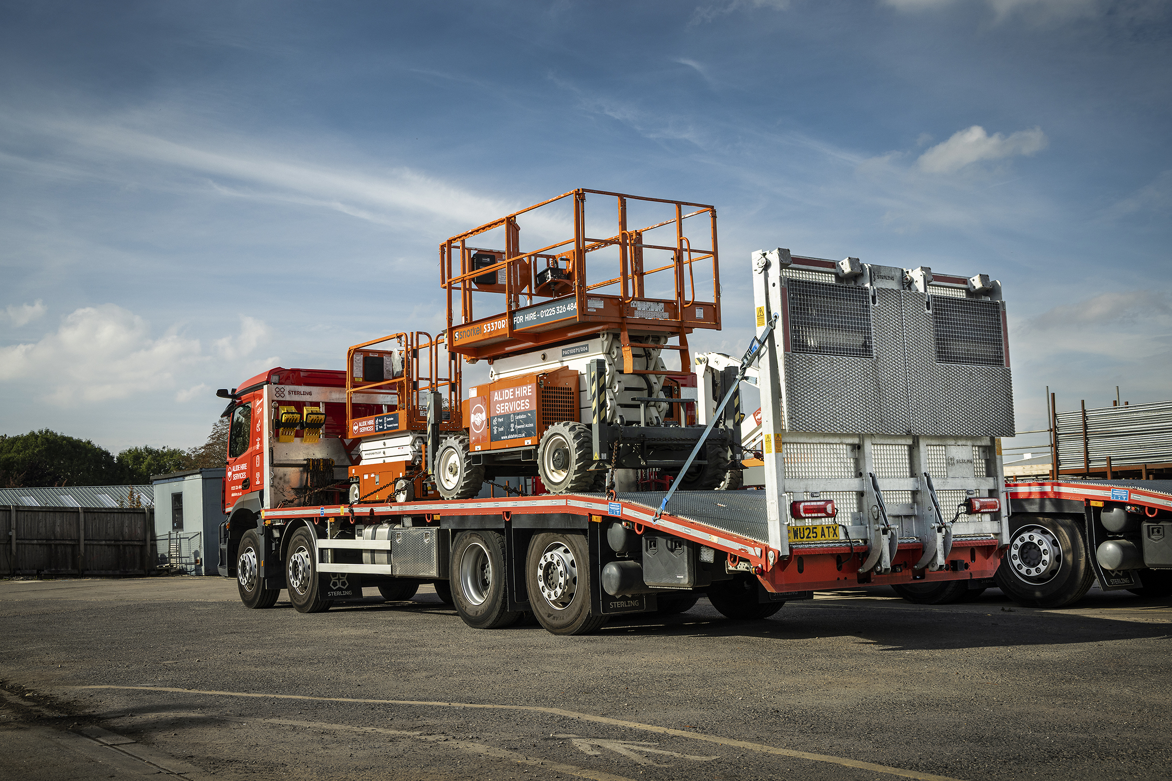 Close up rear shot of a beavertail plant body in Alide Plant Services Bristol depot