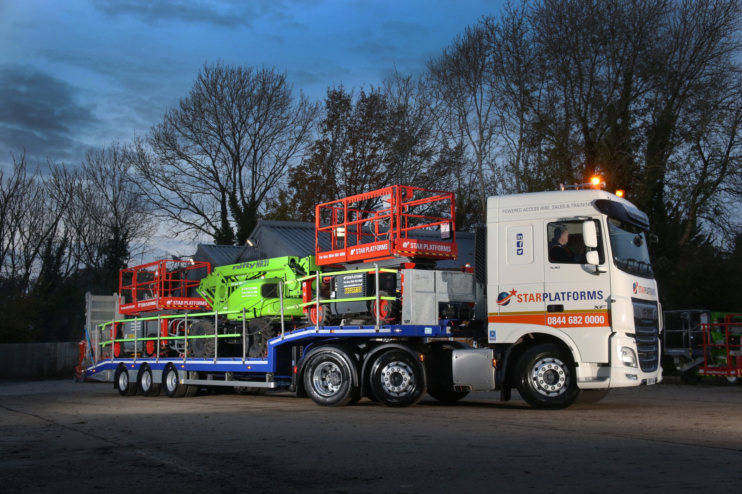 Star Platforms with a Sterling Step Trailer