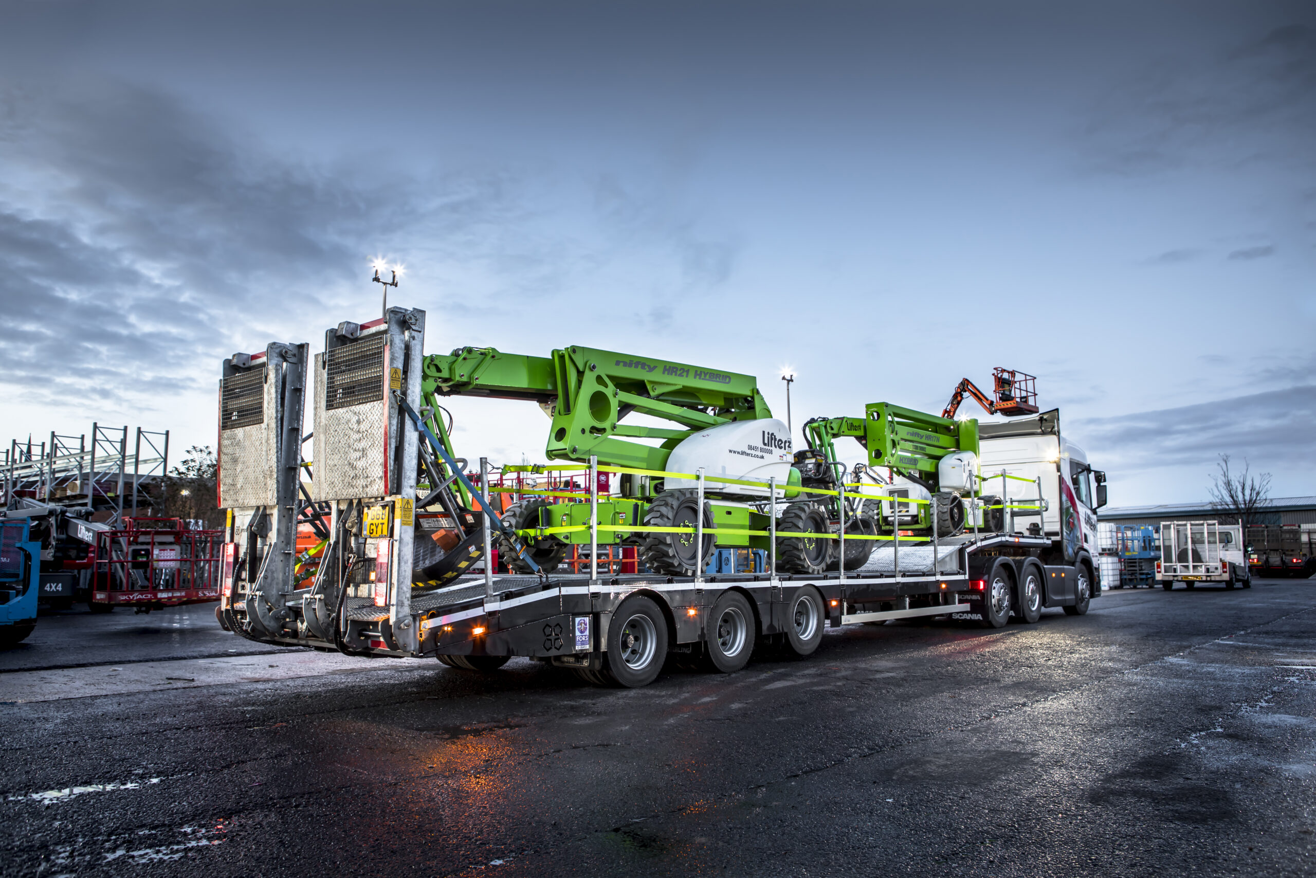Sterling Step Frame Trailer - 44T Low Loader