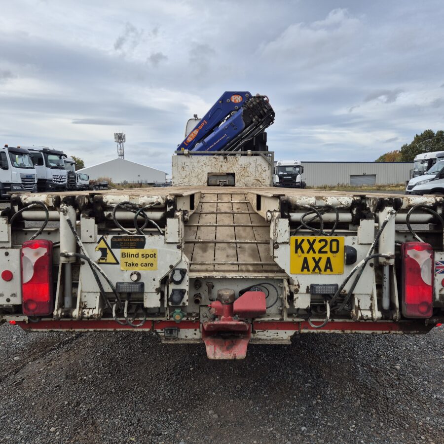 Scania P500 8×2 Cheesewedge Crane Truck